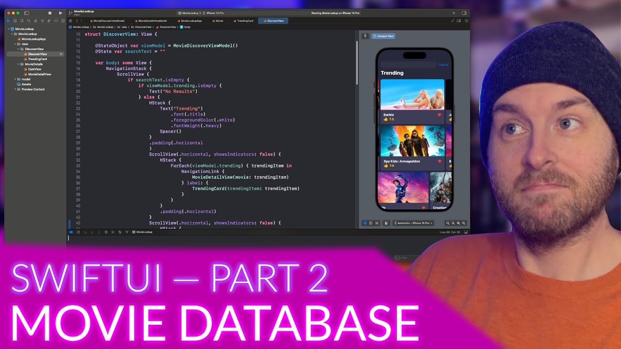 Movie Database App with SwiftUI - Part 2