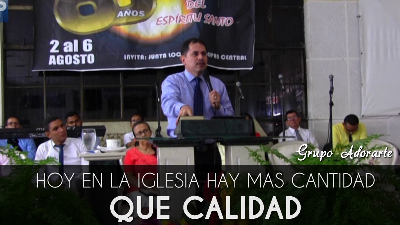 HOY EN LA IGLESIA HAY MÁS CANTIDAD QUE CALIDAD - JHON FABIO GARCIA