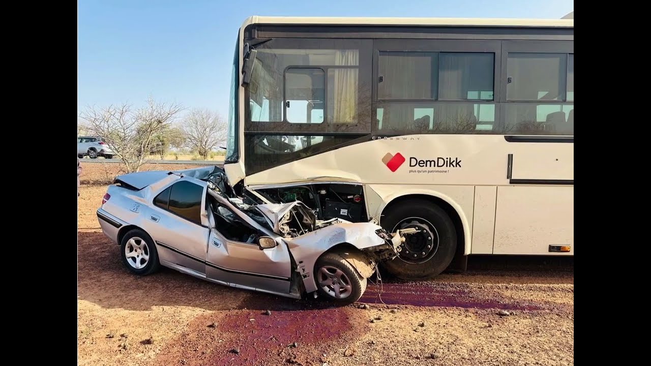 Accident mortel sur l&rsquo;axe Lingu&egrave;re et Matam bilan 5 morts et 2 bless&eacute;s, collision entre un bus&hellip;