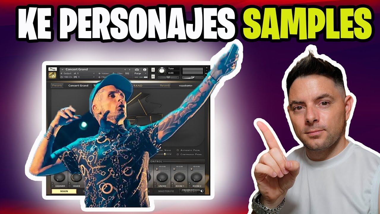 KE PERSONAJES para KONTAKT! 🎹 SAMPLES Y PISTAS