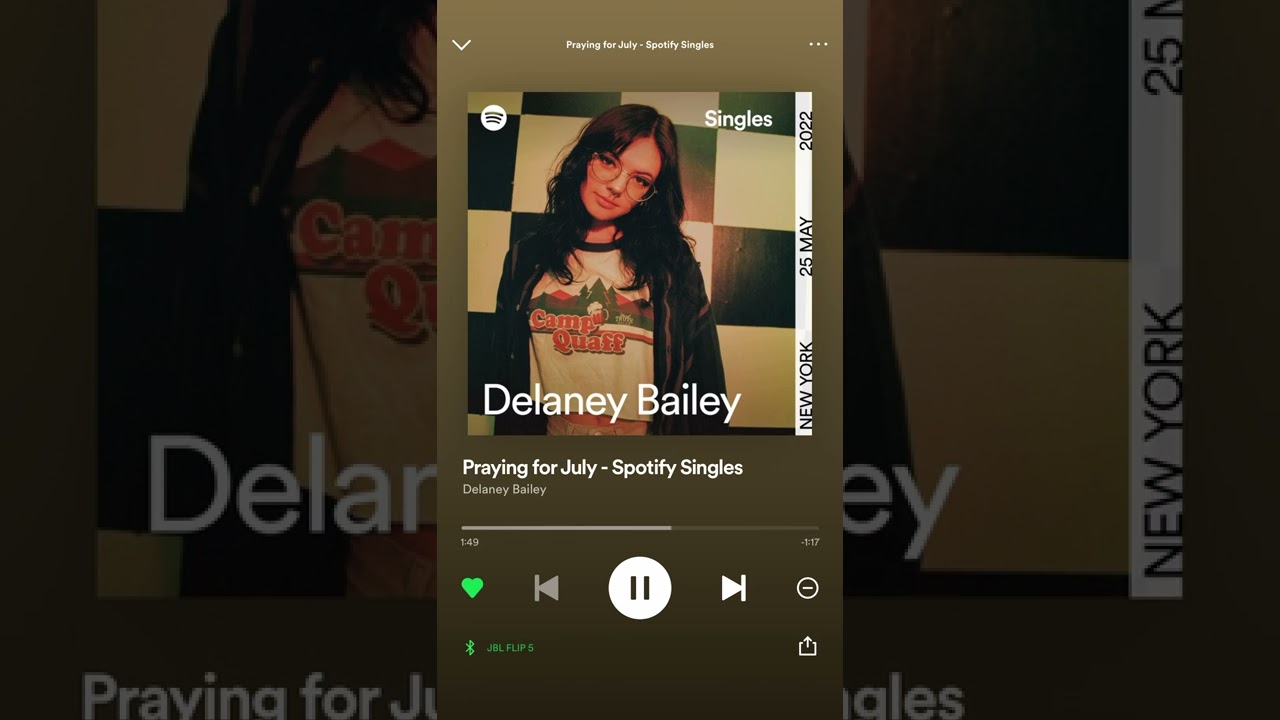 Delaney bailey- praying for july