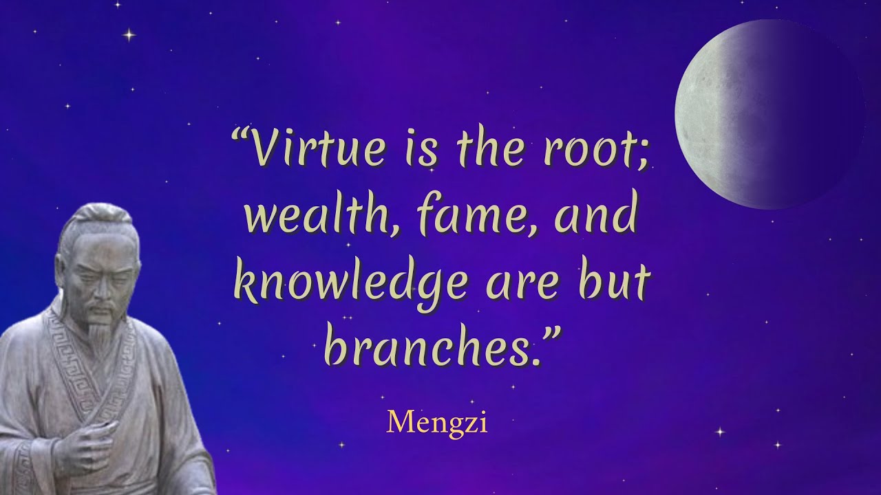The Wisdom of Mengzi, Insightful Quotes for Life. Contemplative, Meditative, Simple Music, no voice
