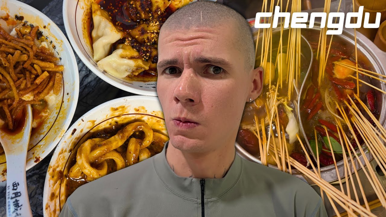 Целый день еды в Чэнду, Китай 🇨🇳