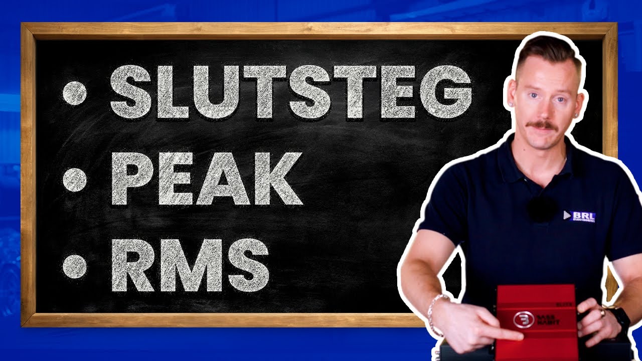 Hur mycket effekt har du EGENTLIGEN? RMS, Peak och slutsteg f&ouml;rklarat