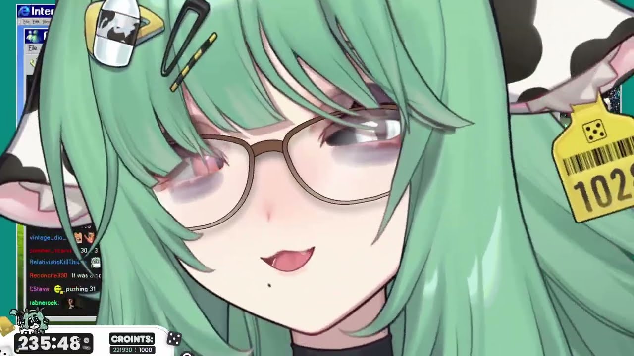 Crelly receives your consent when you watch her stream