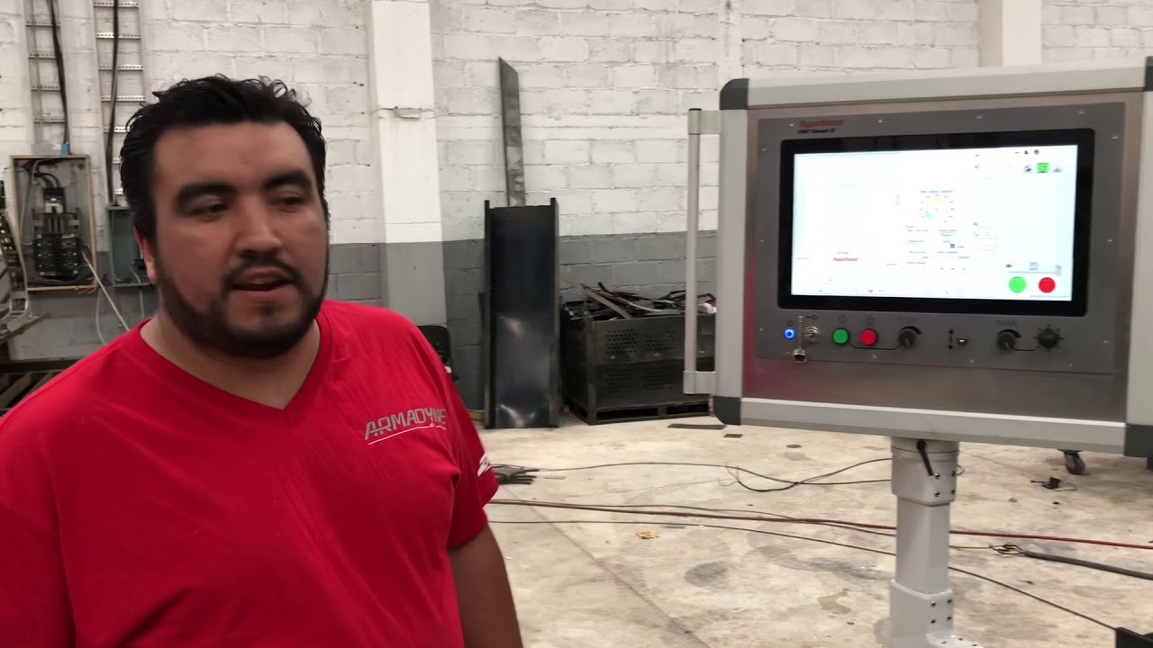 Armadyne serie 3000 control edge connect cambio de espesor