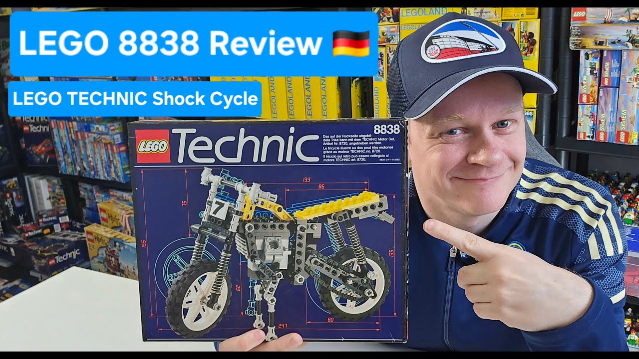 LEGO 8838 Review - Shock Cycle / Enduro