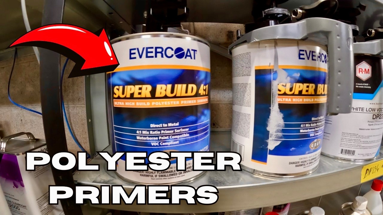 HOW TO USE POLYESTER PRIMERS AND WHY WE USE THEM! #automobile #howto #videos #diy #restoration #car