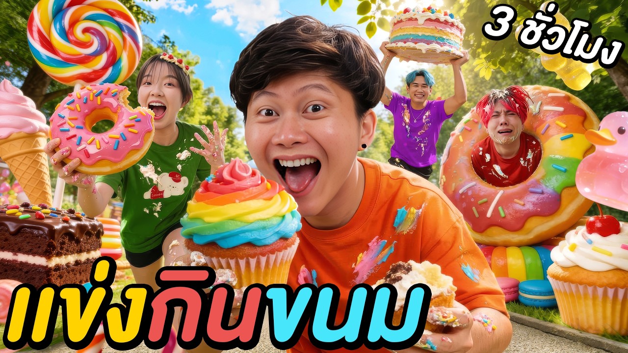 3 ชั่วโมง แข่งกินของหวาน ! ( ใครจะชนะ ? )
