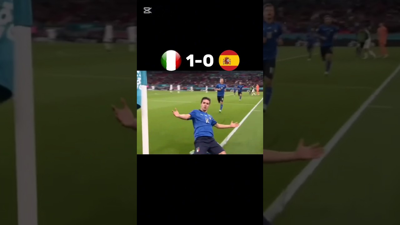 2021: Italia 🆚️ Spagna #calcio #italia #spagna #euro2020
