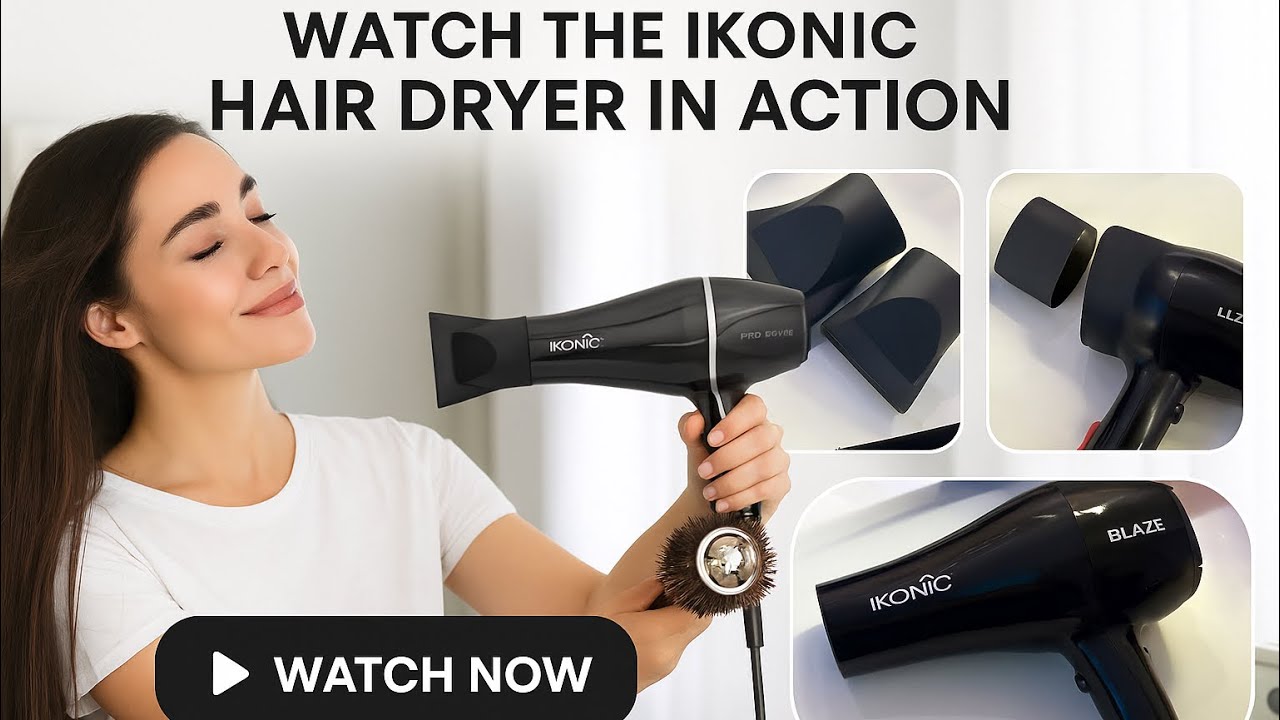Best Dryer for Salon | Ikonic Hair Dryer Review | Ikonic Professional Hair Dryer 🔥