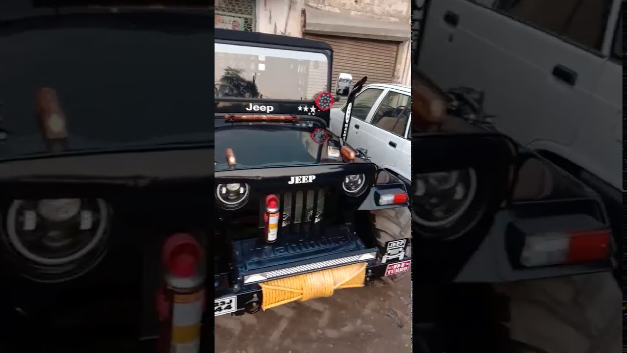 Open modified jeep willys at DJEEPS Mandi Dabwali 9468171716 open jeep modifications order basis