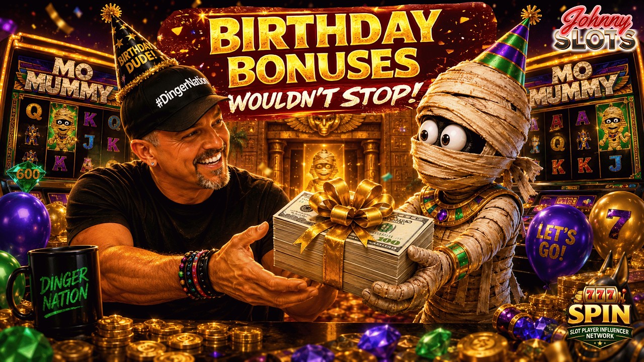 🎉 I Hit 5 Bonuses in 20 Minutes on My Birthday! 🎁 Mo Mummy High Limit Slot Machine