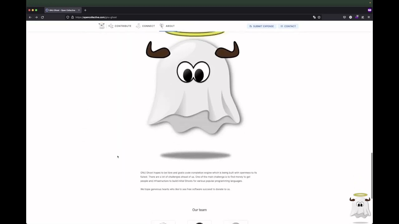How the first GNU Ghost could be made  and  State of GNU Ghost