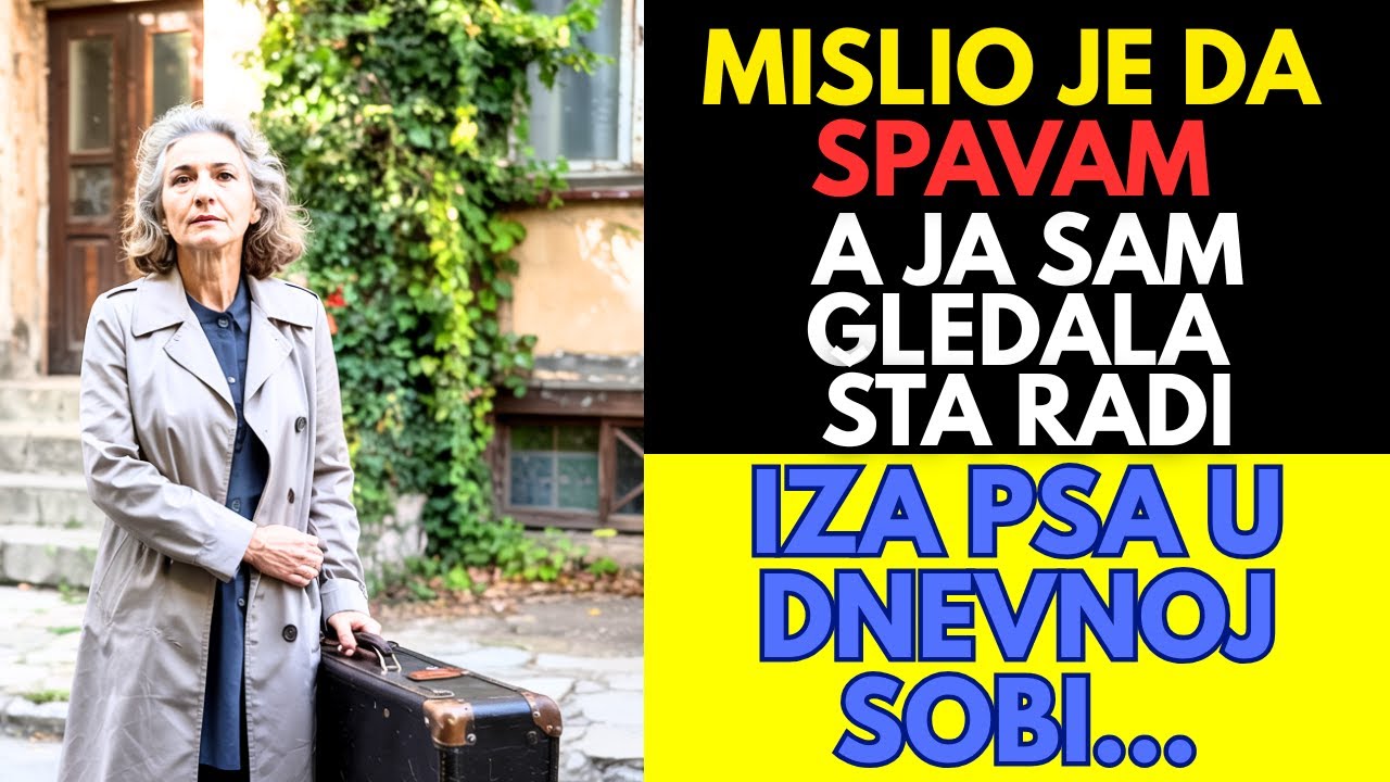 ISTINITA PRIČA IZ NIŠA 💔 Mislio je da spavam—ali ja sam gledala što radi iza psa u dnevnoj sobi...