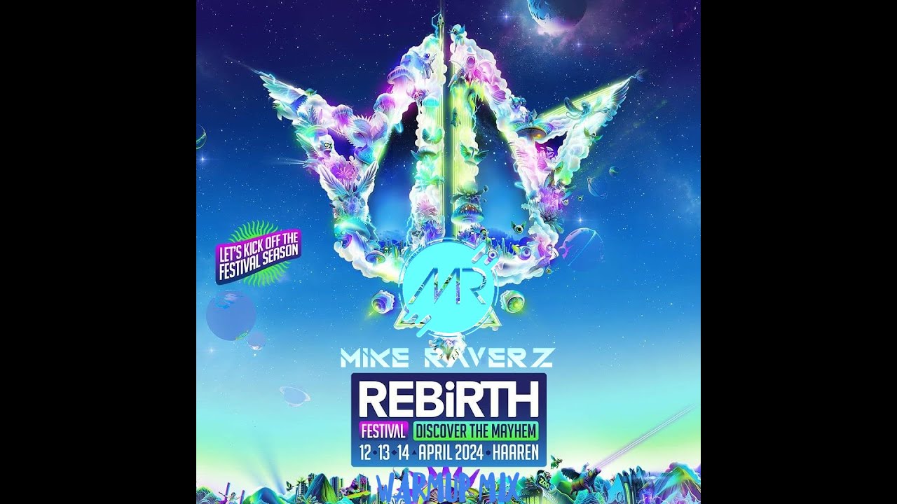 Rebirth Festival 2024 Discover The Mayhem | Harder styles Warmup Mix by Mike Raverz
