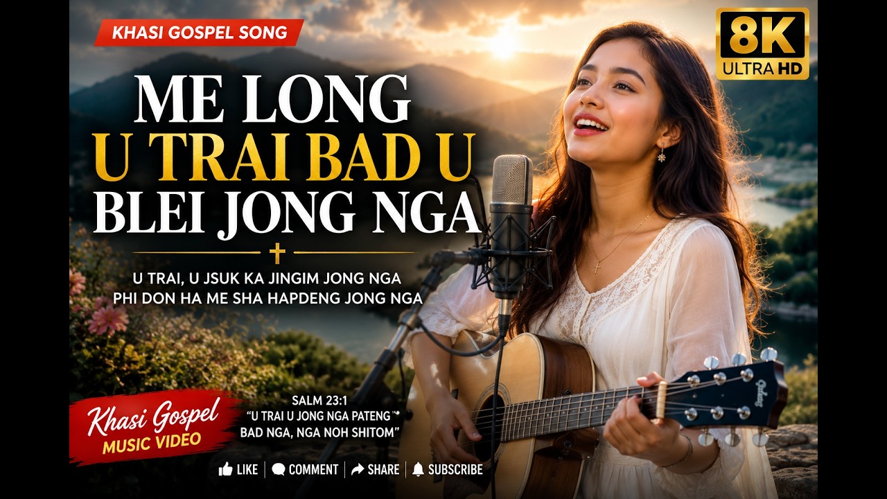 ME LONG U TRAI BAD U BLEI JONG NGA || KHASI GOSPEL MUSIC VIDEO