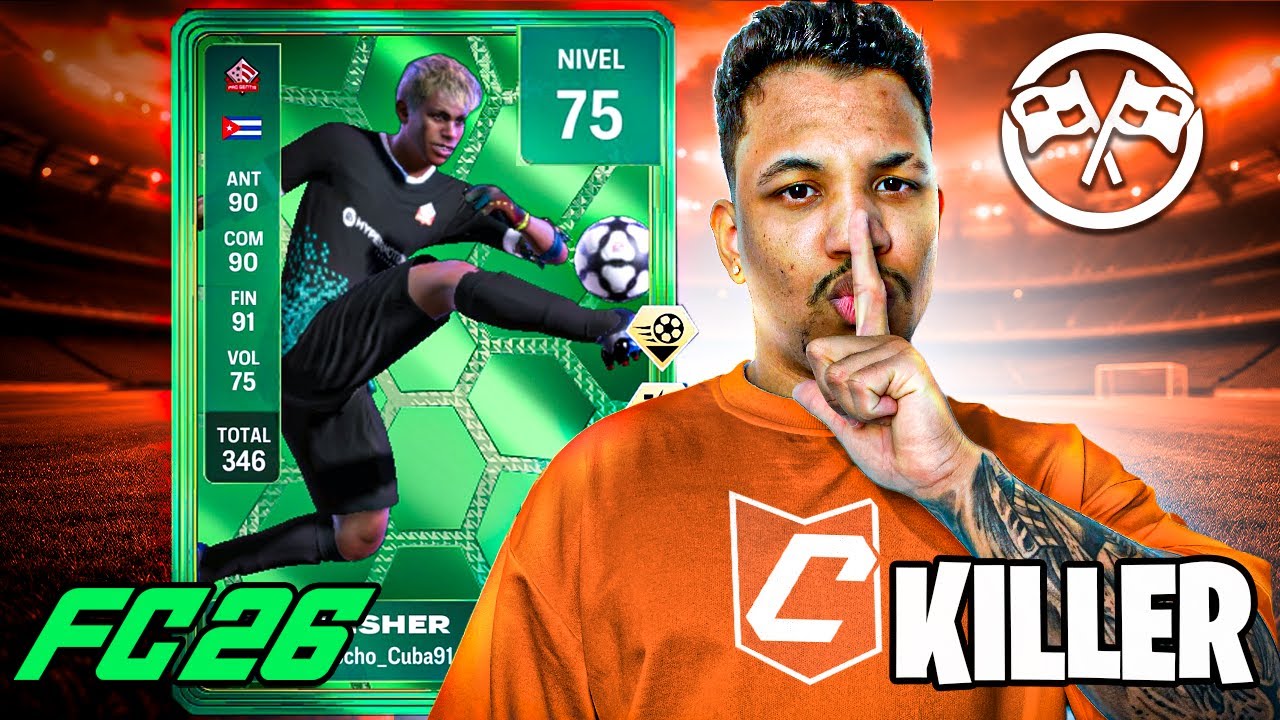 ARQUETIPO KILLER: La Build DEFINITIVA de Delantero Nivel 75 (FC 26 Clubes)