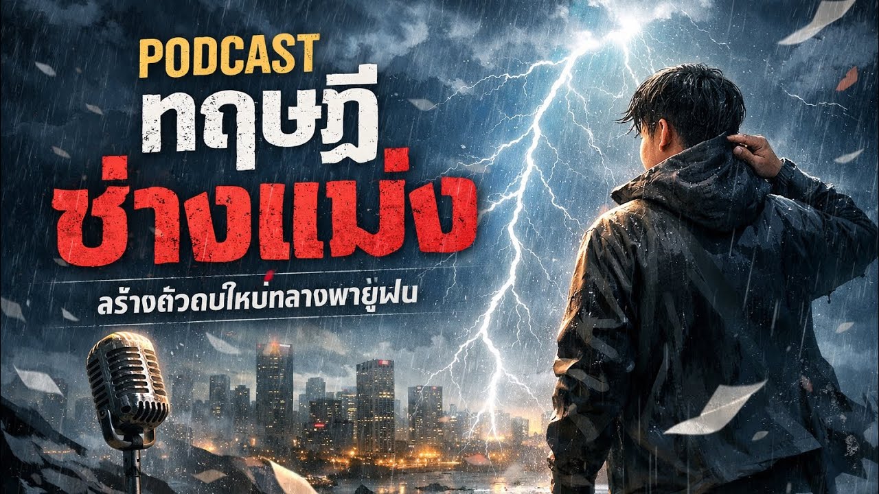 ทฤษฎีช่างแม่ง และสร้างตัวตนใหม่กลางพายุฝน | Podcast 