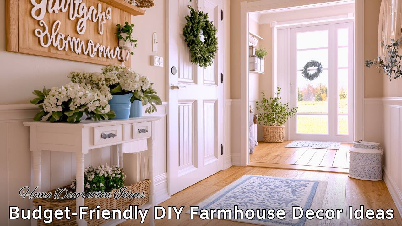 25 Easy DIY Farmhouse Decor Ideas for a Cozy Home on a Budget