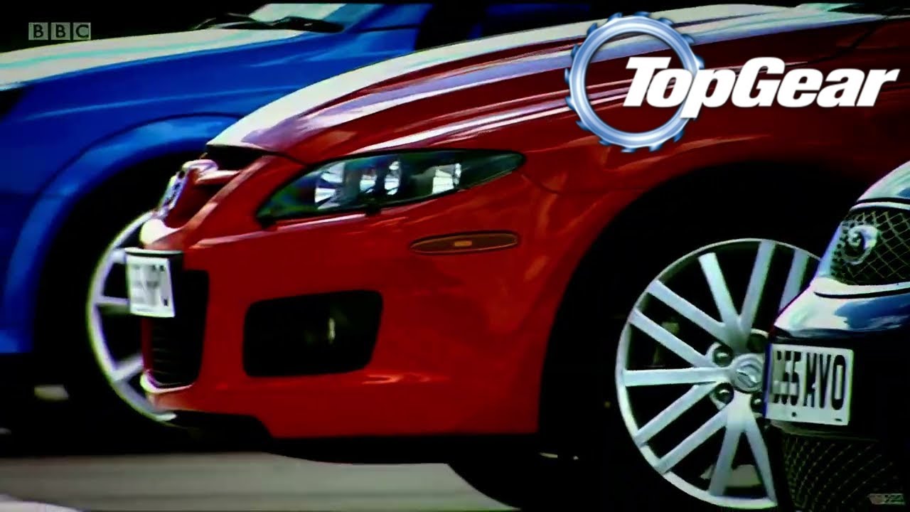 Vaux. VXR vs Mazda 6 vs Mondeo ST220 Drag Race Top Gear | 4K 60fps AI Upscale #topgear #thegrandtour