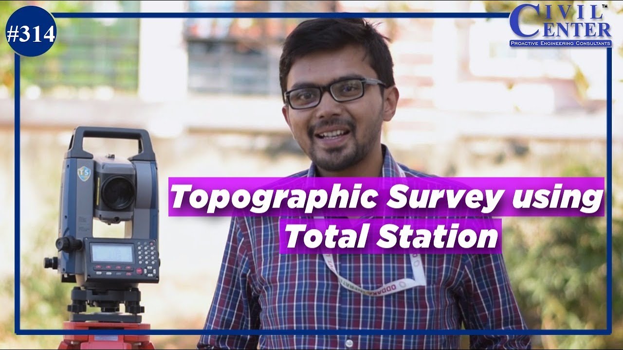 Survey Using Total Station Instrument|| Topological Survey|| Site Topographic Survey|| Trimble S8