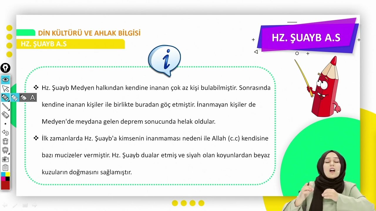 LGS Din Kültürü ve Ahlak Bilgisi Bir Peygamber Tanıyorum Hz. Şuayb