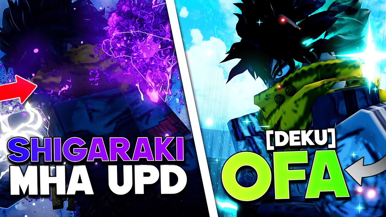 Часть разбойника | ДЕКУ *ОФА* И ШИГАРАКИ! (ОБНОВЛЕНИЕ MHA) #roguepiece #roblox