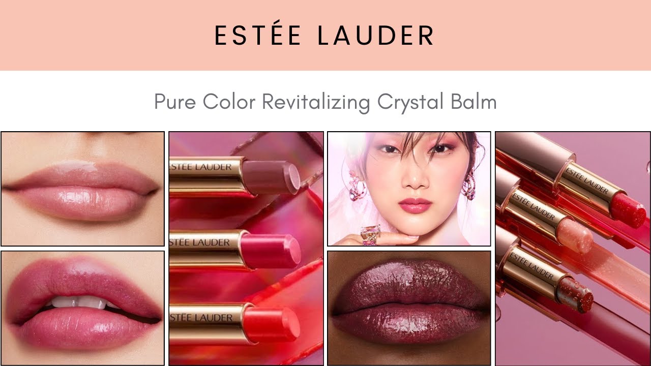 Estée Lauder Pure Color Revitalizing Crystal Balm! NEW Makeup Release!