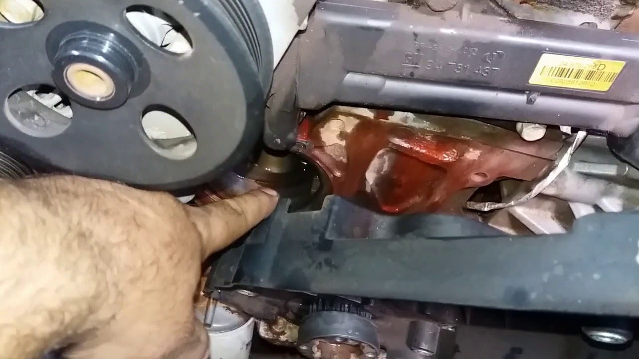 TROCA DA CORRIA DENTADA DA S10 2.4.