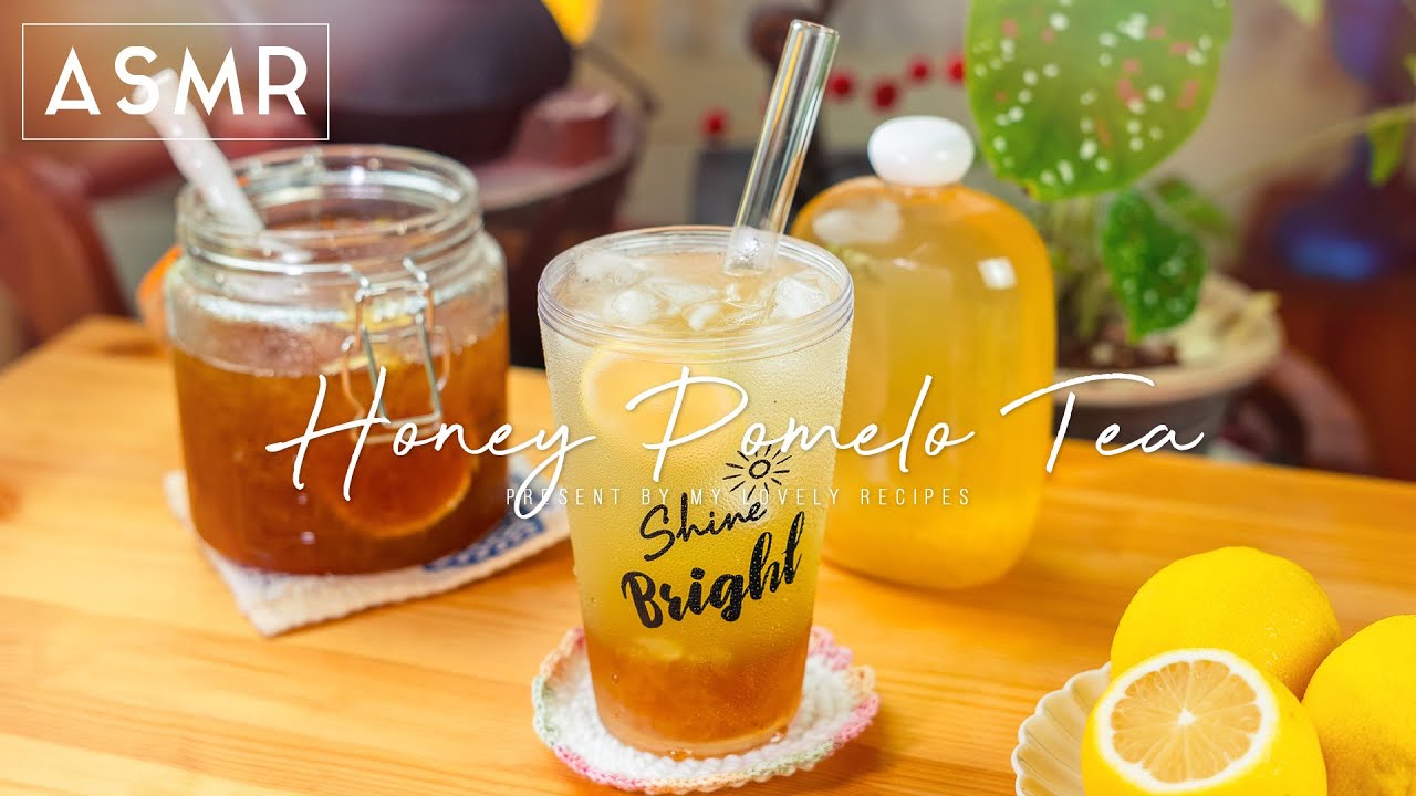 How make Honey Pomelo/Yuzu Tea | My Lovely Recipes