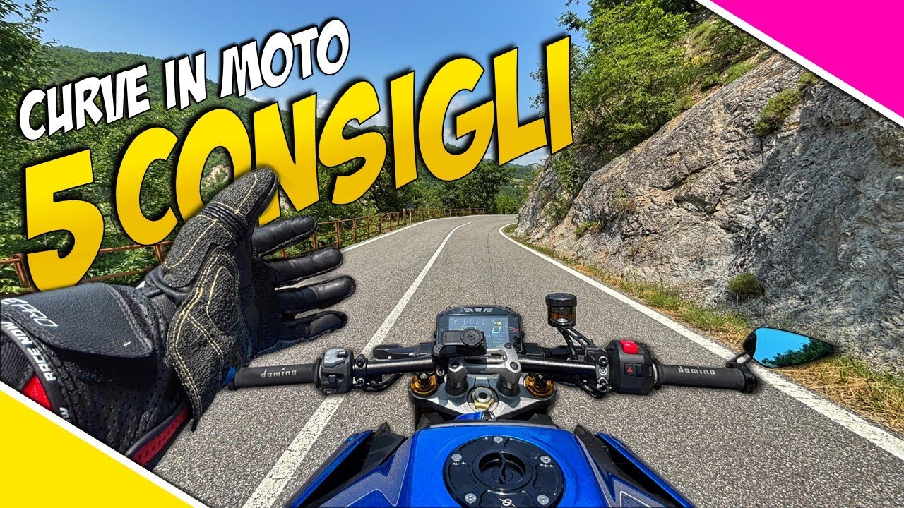 CURVE in moto: 5 CONSIGLI che cambieranno la tua guida! 🚀