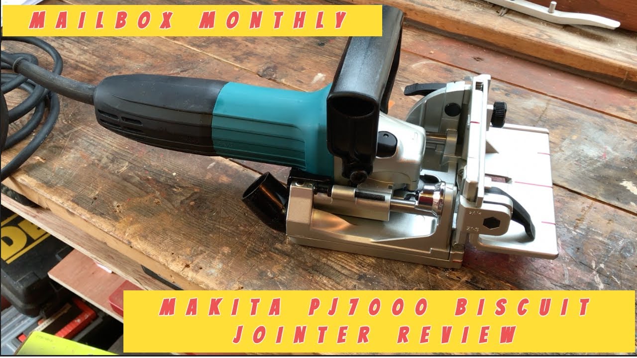 Unboxing & Review: Makita PJ7000 Biscuit Jointer/Plate Jointer, Viewer Stickers, + Mailbox Monthly