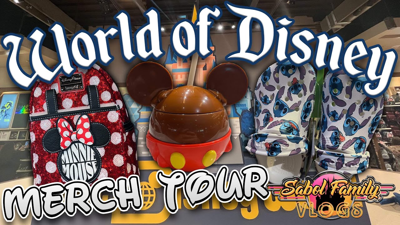 WORLD OF DISNEY NEW Merchandise Shopping Tour | Disney Springs February 2024 ~ Walt Disney World!