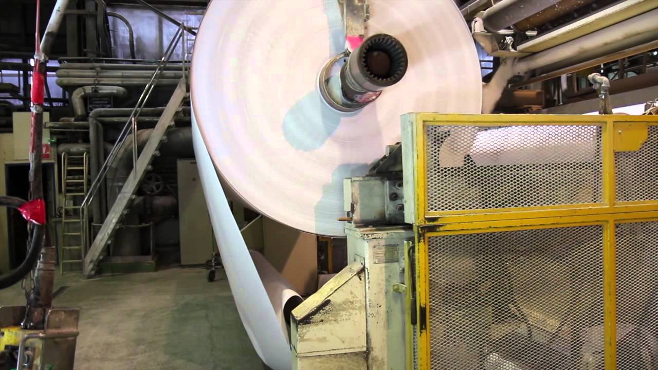 Recycled Paper Lifecycle - Stage 3 - Paper manufacture
