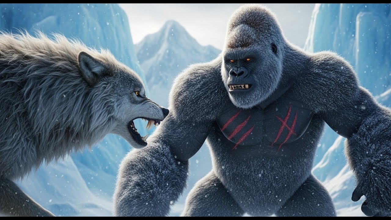 EPIC BATTLE: King Kong vs Wolf - New beginning in the Frozen Realm