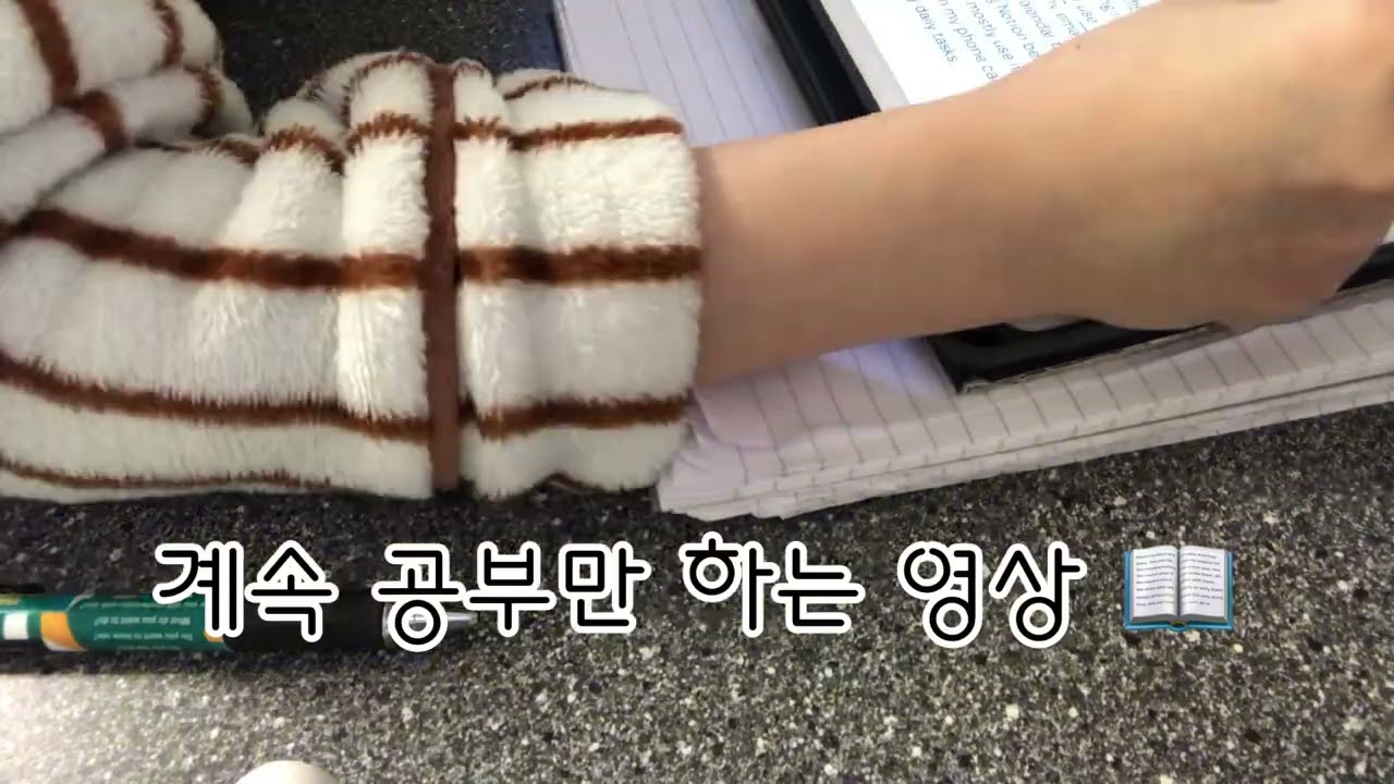 공부만 할거에요 