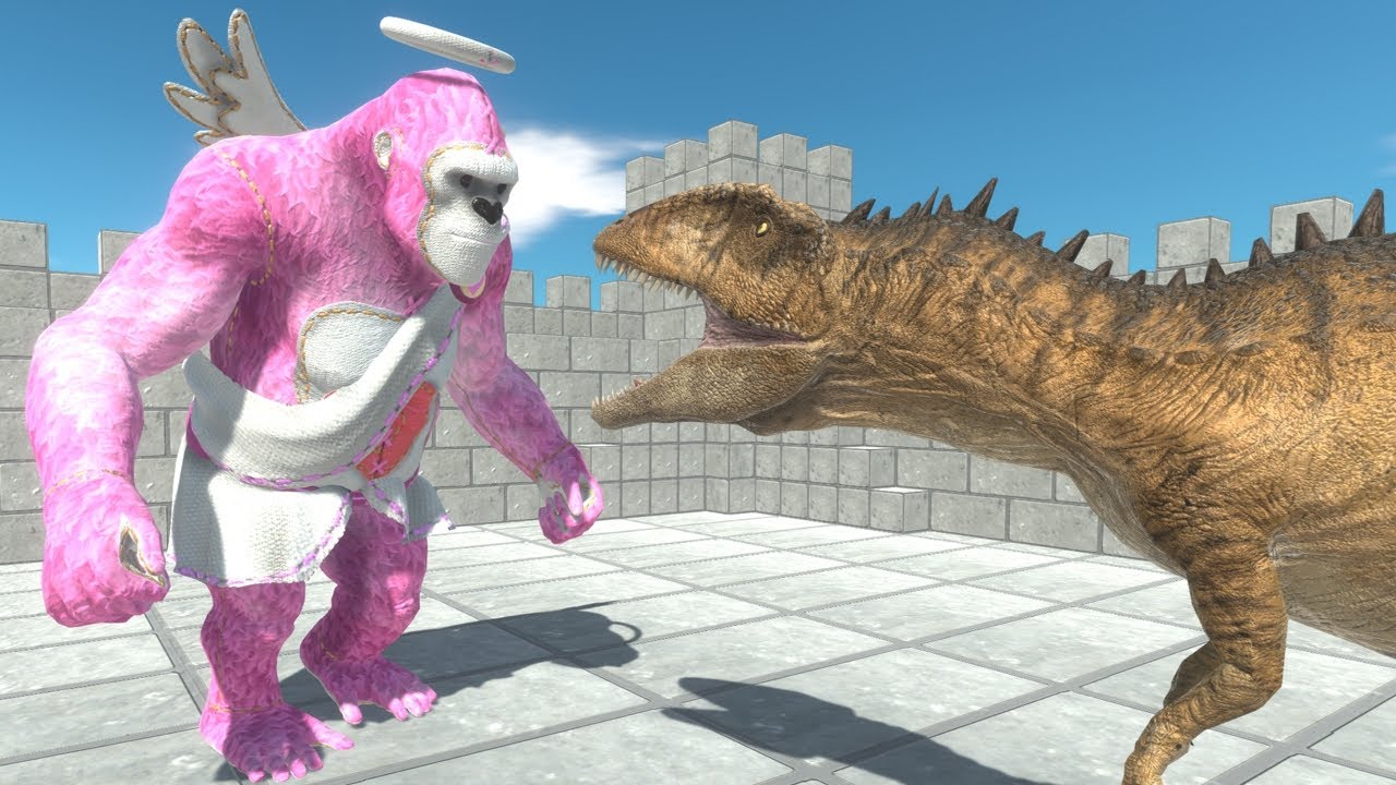 NEW Valentine Goro The Giant vs ALL UNITS in Castle ARBS Animal Revolt Battle Simulator