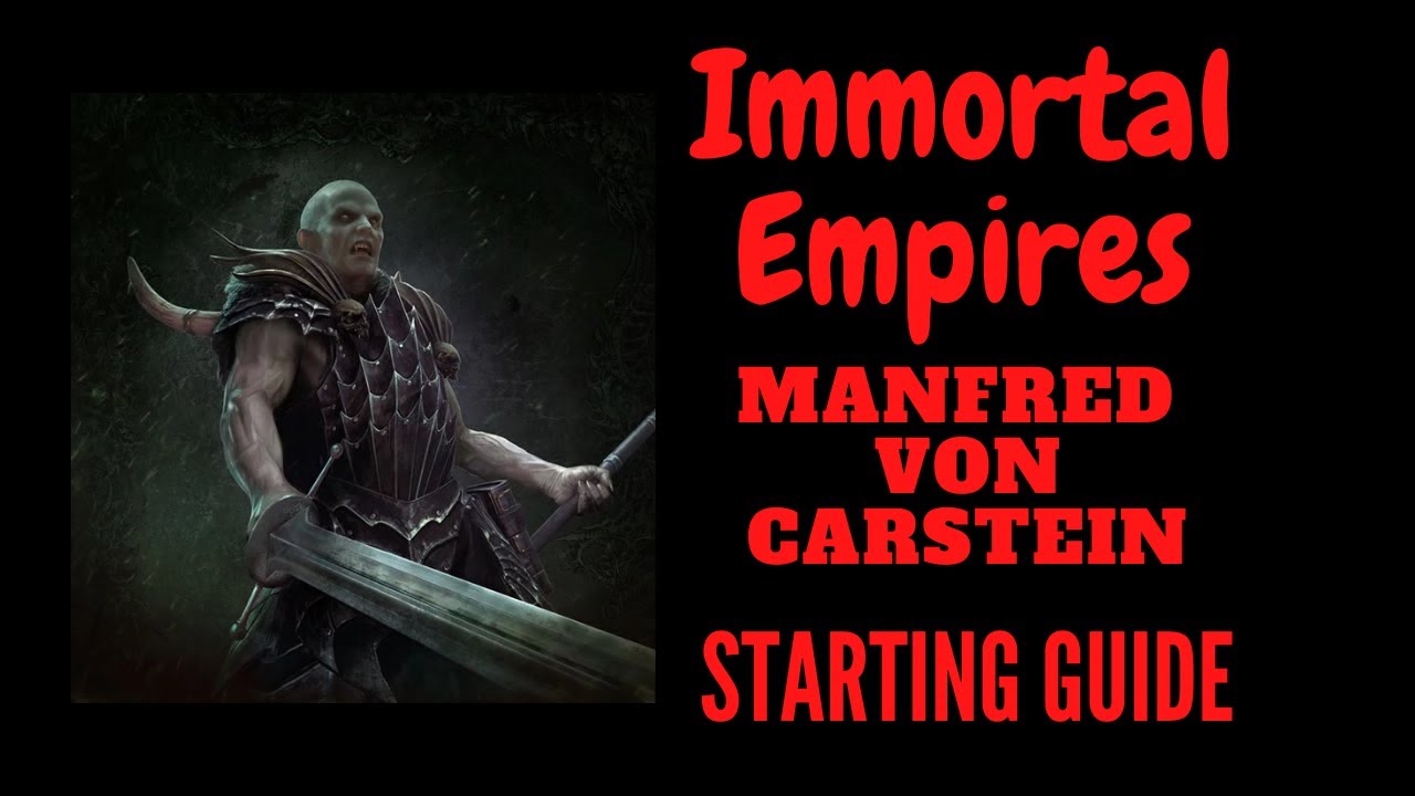 Total War: Warhammer III - Vampire Counts starting Guide For Manfred Von Carstein
