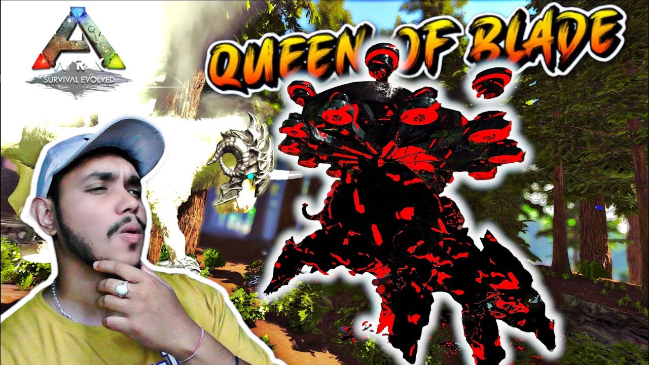BOSS QUEEN OF BLADES IS SCARY AND STRONG ! - Ark Survival Evolved | ARK MEGA MODDED DAY 12