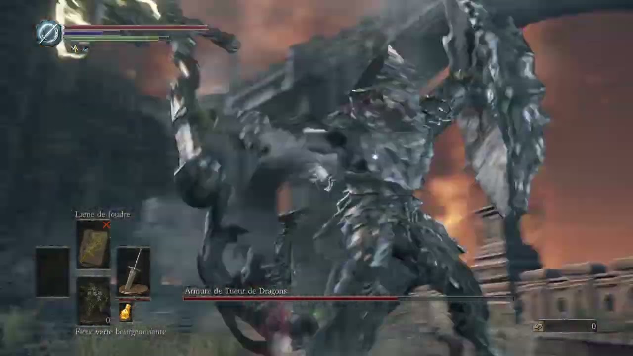 DARK SOULS™ III no hit dragon slayer armor