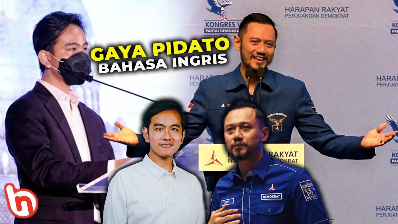 Gibran vs Ahy, Seperti Ini Gaya Anak Presiden Saat Pidato Bahasa Inggris