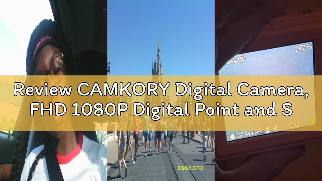 Review CAMKORY Digital Camera, FHD 1080P Digital Point and Shoot Camera with 16X Zoom Anti Shake, 32