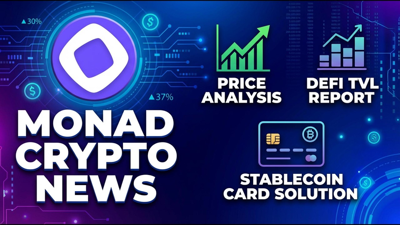 Monad Crypto News: Price Analysis + DeFi TVL Report & Stablecoin Card Solution