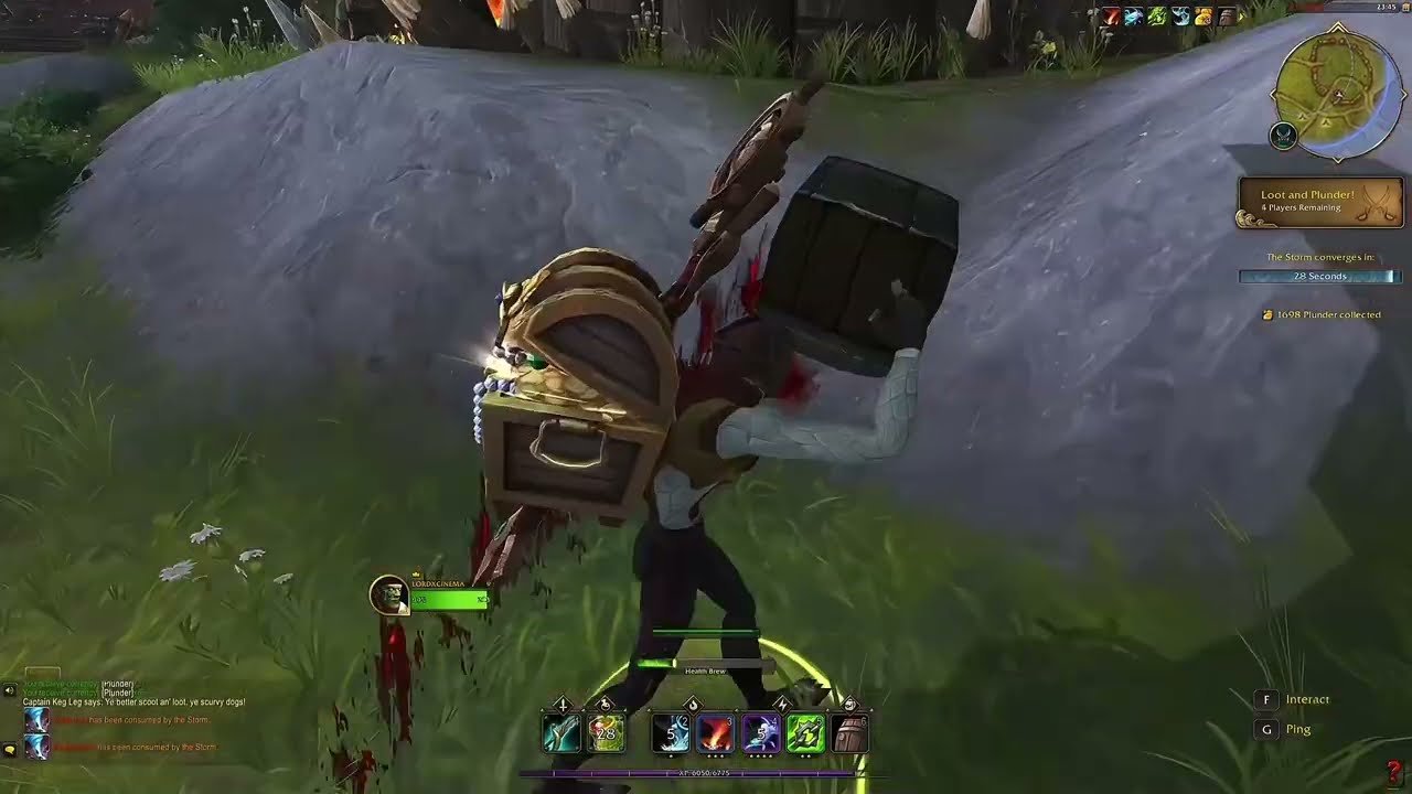 INSANE OFFENSIVE PLUNDERSTORM BUILD THAT WON ME 1ST PLACE! WORLD OF WARCRAFT - BATTLE ROYALE!