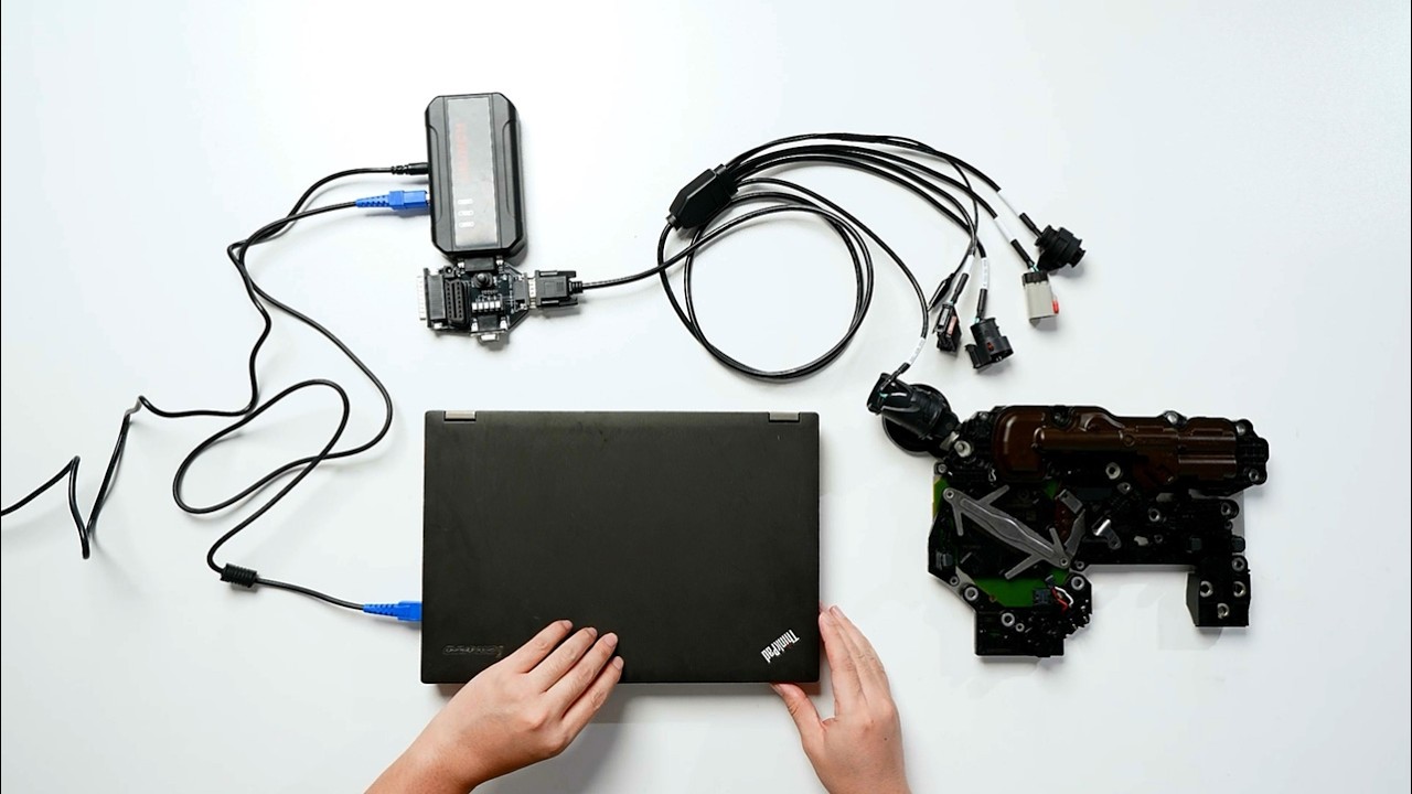 Launch X431 ECU Programmer Read Benz VGS NAG3 9GT Gearbox with and GODIAG Gearbox Cable 5 in 1