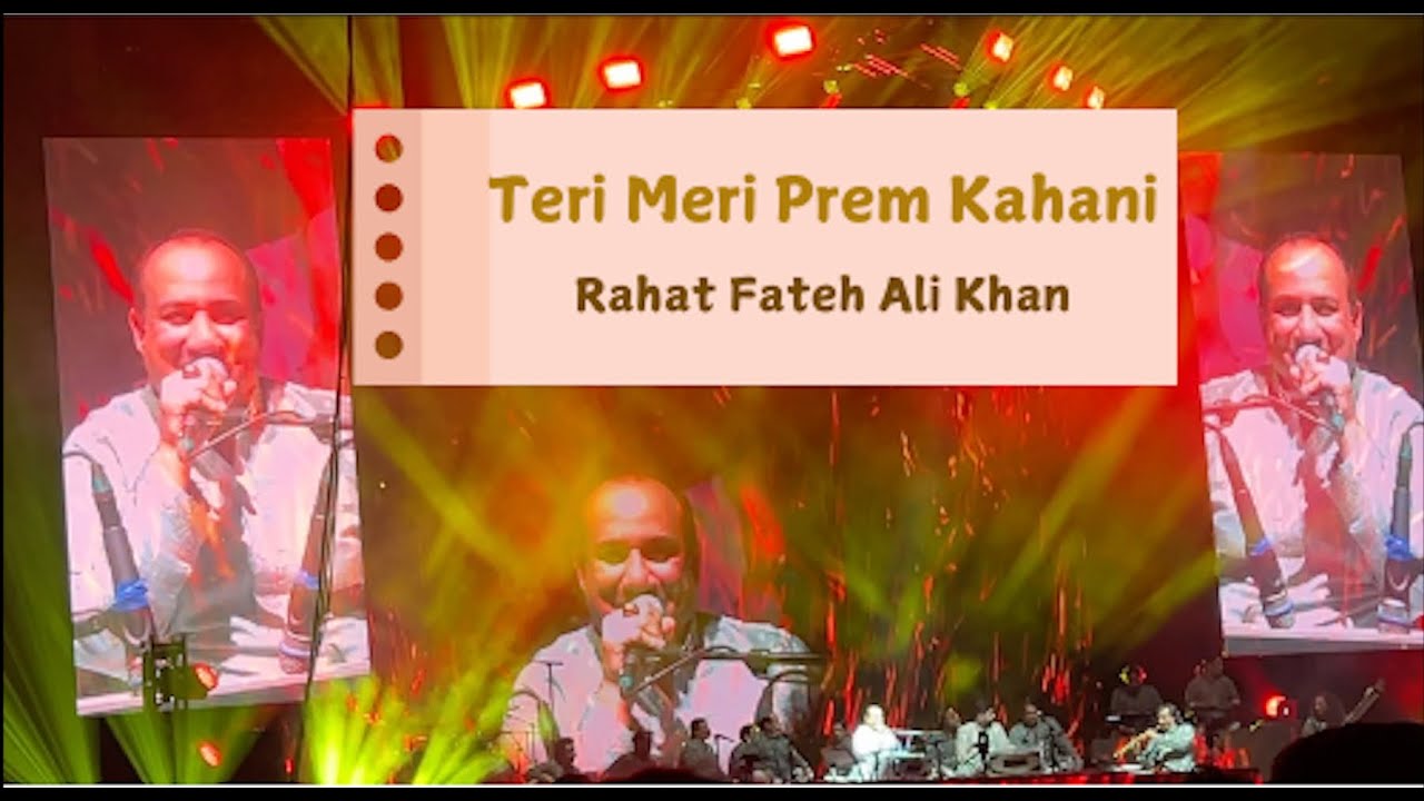 Teri Meri Prem Kahani | Rahat Fateh Ali Khan | Live Performance | Houston 2024