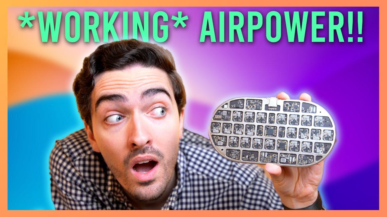 We got a REAL, WORKING AirPower prototype!!!