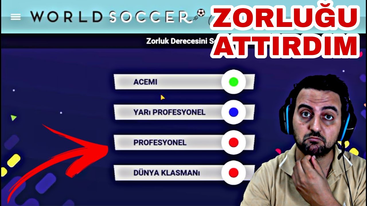 WORLD SOCCER - OYUNU ZORLAŞTIRALIM