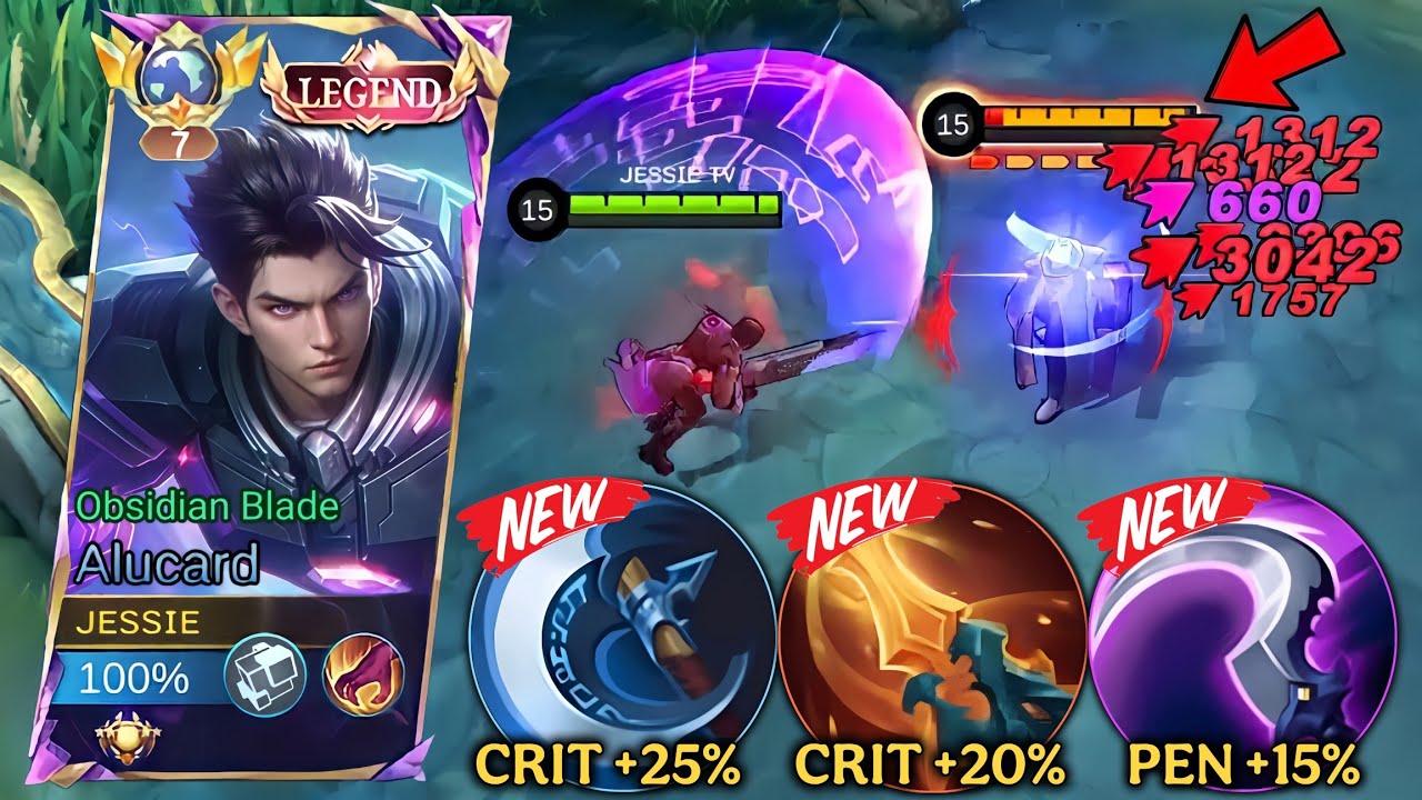 ALUCARD CRITICAL 1 HIT DELETE!! THE MOST BROKEN DAMAGE BUILD! (moonton can't nerf this!)